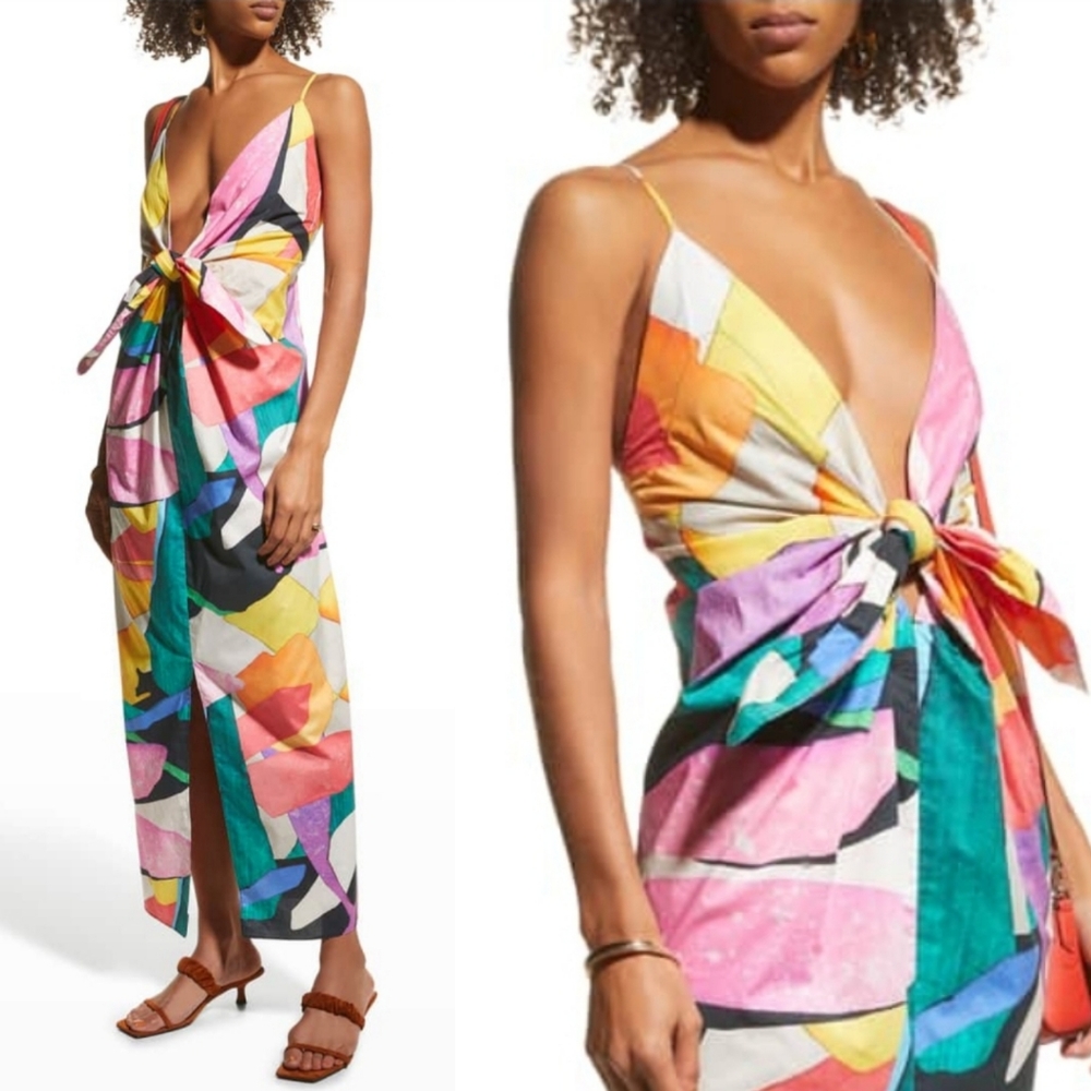 Mara Hoffman Multicolor Midi Dress